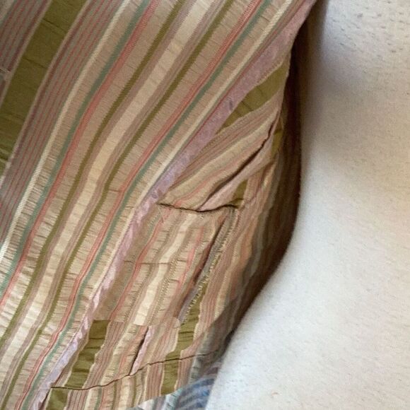 NWT CAbi Women’s 8 Seersucker Striped Long Sleeve 3 Button Blazer Jacket - Picture 6 of 9